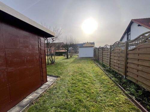 Garten - 2 Zimmer Einfamilienhaus in Mittweida