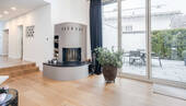 Kamin & Blick auf die Terrasse (KI) - 
