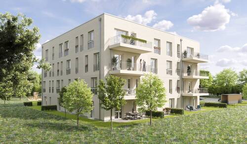 Leben im grünen Vorgarten von Berlin - 