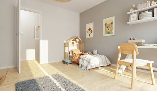  Ein Kinderzimmer zum wohlfühlen - 6 Zimmer Etagenwohnung in Wildau