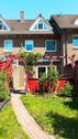 Garten/Terrasse Südseite - 5 Zimmer Reihenmittelhaus in Bad Bramstedt