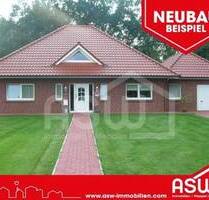Musterhaus! Ländlich gelegener Neubau - Traum - Bungalow mit Spitzdachgarage - Meppen Altstadt