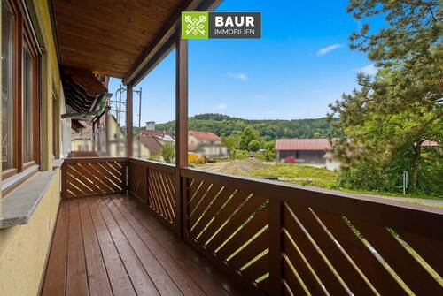 Balkon-visualisiert - Etagenwohnung mit 106,00 m&sup2; in Owingen zum Kaufen