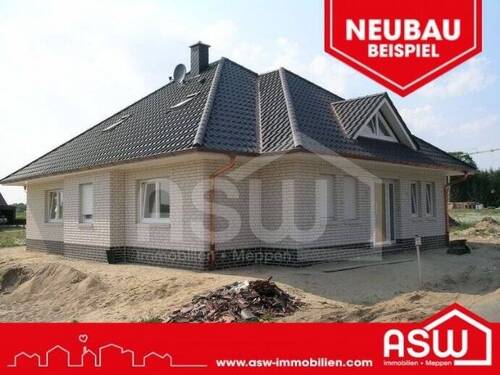 2522 Musterhaus - Musterhaus! Schlüsselfertiger geräumiger Neubaubungalow zum Festpreis