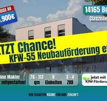 ++BESTPREIS++ NEUBAU 3 ZKB MIET-ENERGIESPAREND altersgerecht in begehrter Lage Berlin-Zehlendorf