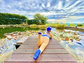 Steg Schwimmteich - 