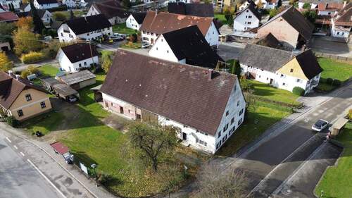 Draufsicht - Bauernhaus, Landhaus mit 100,00 m² in Kirchberg zum Kaufen