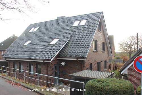 Nordwestansicht - 5 Zimmer Doppelhaushälfte zur Miete in Hamburg