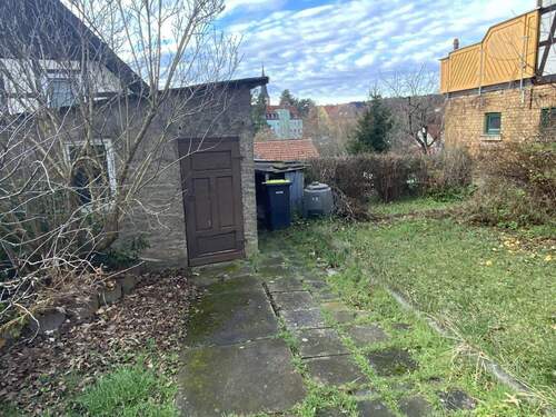 Garten mit Schuppen - 