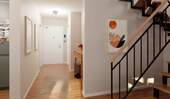Helle und freundliche Flurbereiche - 
