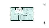 Grundriss Obergeschoss - 