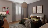 Helles und komfortables Schlafzimmer - Einfamilienhaus mit 168,90 m² in Berlin zum Kaufen