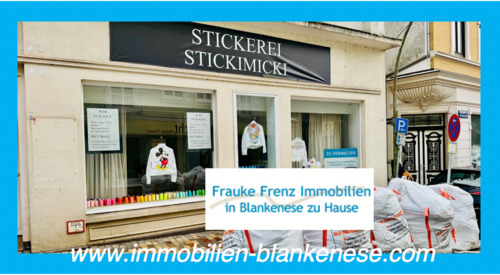 Blankeneser Hauptstraße - Einbahnstraße - 1 Zimmer Gewerbeobjekt (Büro, Produktion, Verkauf) zur Miete in Hamburg