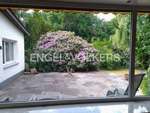 Ausblick vom Wohnzimmer - 