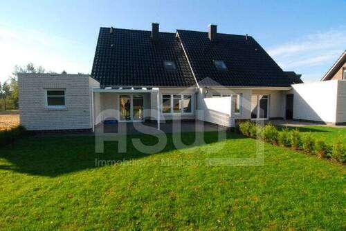 Rückansicht - 4 Zimmer Doppelhaushälfte in Meppen