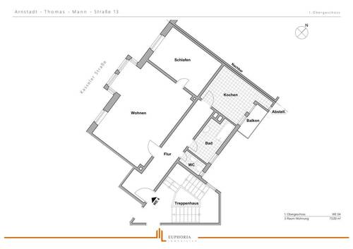 TMS 13_Expose_EG_WE 04 - Tolle 2- Zimmer Wohnung in Arnstadt sucht neue Mieter