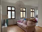 Wohnzimmer - 2 Zimmer Etagenwohnung zur Miete in Leipzig