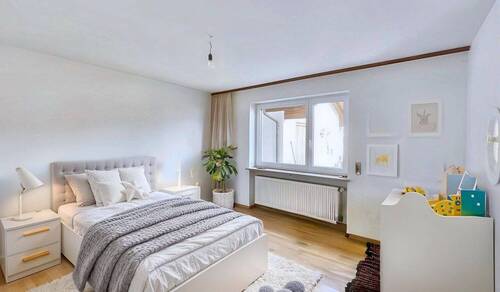 Erdgeschoss Einliegerwohnung Schlafzimmer - 