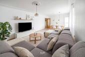 WOHNZIMMER (visualisiert) - IHR NEUES KAPITEL BEGINNT HIER - 3-Zimmer-Traum in Mainz-Marienborn