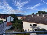 Blick vom Süd- Balkon - 2 Zimmer Etagenwohnung in Miesbach