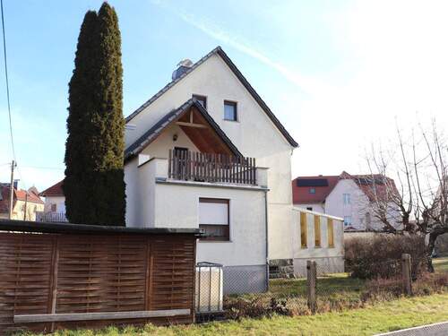 Ansicht West - Einfamilienhaus mit 160,00 m&sup2; in Doberschau-Gaußig zum Kaufen