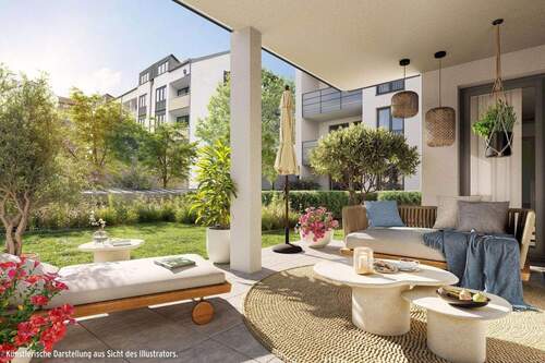 Bild 1 - *BEZUGSFERTIG* SCHICKE 3-ZIMMER-TERRASSENWOHNUNG DIREKT AM WESTPARK