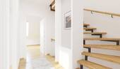 Offener Flur zum ausgebauten Studio - 