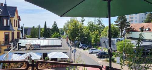 Blick Balkon DG Wohnung - 