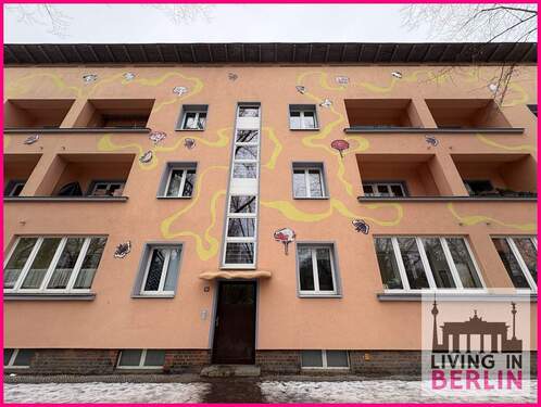 Hausansicht - Charmante 3-Zimmer-Wohnung auf Zeit - Berlin-Weißensee!