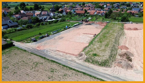Ostansicht - Grundstück in Rauschenberg / Schwabendorf