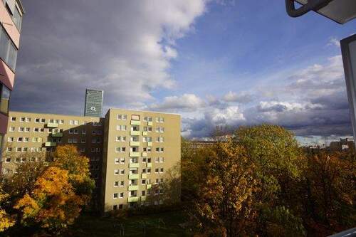 Ost Loggia mit Panoramablick über die Dächer - 