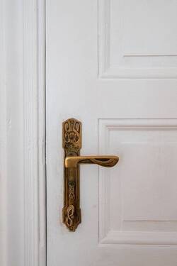 Detailansicht Türbeschlag - 