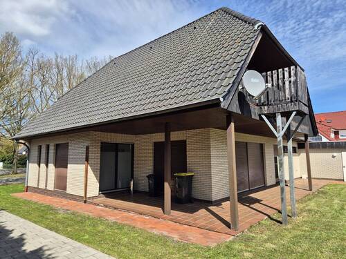 Terrassenansicht - 3 Zimmer Etagenwohnung in Barßel / Elisabethfehn