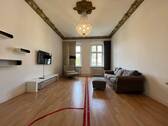 Wohnzimmer - Etagenwohnung mit 90,00 m² in Berlin zum Kaufen