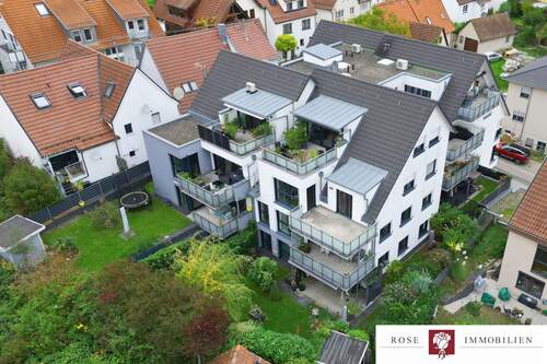 Titelbild - Barrierefreie 4-Zimmer Whg. mit Westbalkon in der Ortsmitte von Schwaikheim zzgl. 2 TG-Stellplätzen