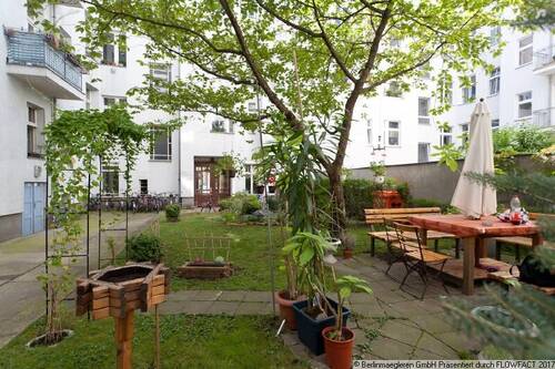 Begrünter Innenhof - 