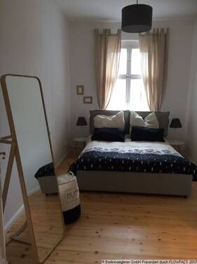 Schlafzimmer - 2 Zimmer Etagenwohnung zur Miete in Berlin
