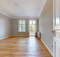 Erstbezug nach Modernisierung: Bezugsfreie 5-Zimmer-Altbauwohnung mit Balkon - Berlin Lichterfelde