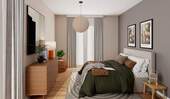 Ein Rückzugsort zum Abschalten, das Schlafzimmer sorgt für Ruhe und erholsame Nächte - 3 Zimmer Etagenwohnung zum Kaufen in Berlin