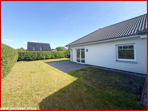 Nord-West-Ansicht - Doppelhaushälfte mit 83,20 m&sup2; in Eggebek zum Kaufen