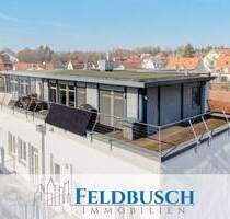 Über den Dächern Zirndorfs - Stilvolle 2-Zimmer-Penthousewohnung mit offener Raumgestaltung