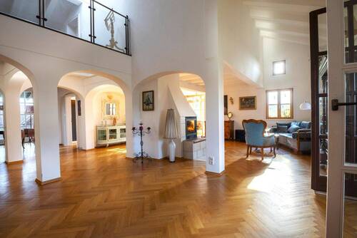Offener Wohnbereich - Großzügige Architektenwohnung - Haus im Haus