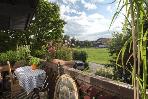 Blick vom Balkon - 