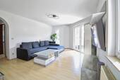 Wohnzimmer - 3 Zimmer Etagenwohnung zum Kaufen in Eppingen
