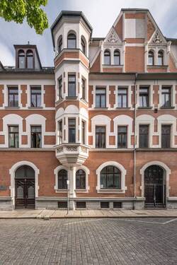 Vorderansicht - 4 Zimmer Etagenwohnung zum Kaufen in Leipzig