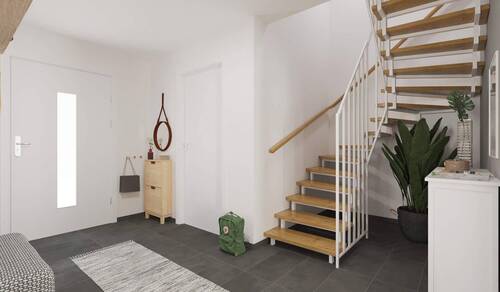 Heller und freundlicher Eingangsbereich - Einfamilienhaus mit viel Platz für Gäste und Hobbys