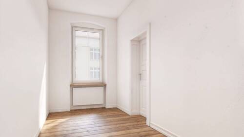 Schlafzimmer (Visualisierung) - 2 Zimmer Etagenwohnung zum Kaufen in Berlin