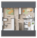 Grundriss-Einfamilienhaus-Flair-110-Dachgeschoss-A - 