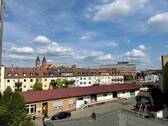 Blick vom Balkon - 3 Zimmer Etagenwohnung in Nürnberg