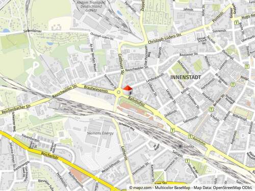 Geolyzer Kartenausschnitt - 